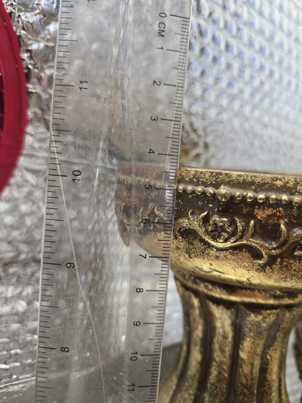 Antique Gold Decorative Candle Holders Set - Home Accents